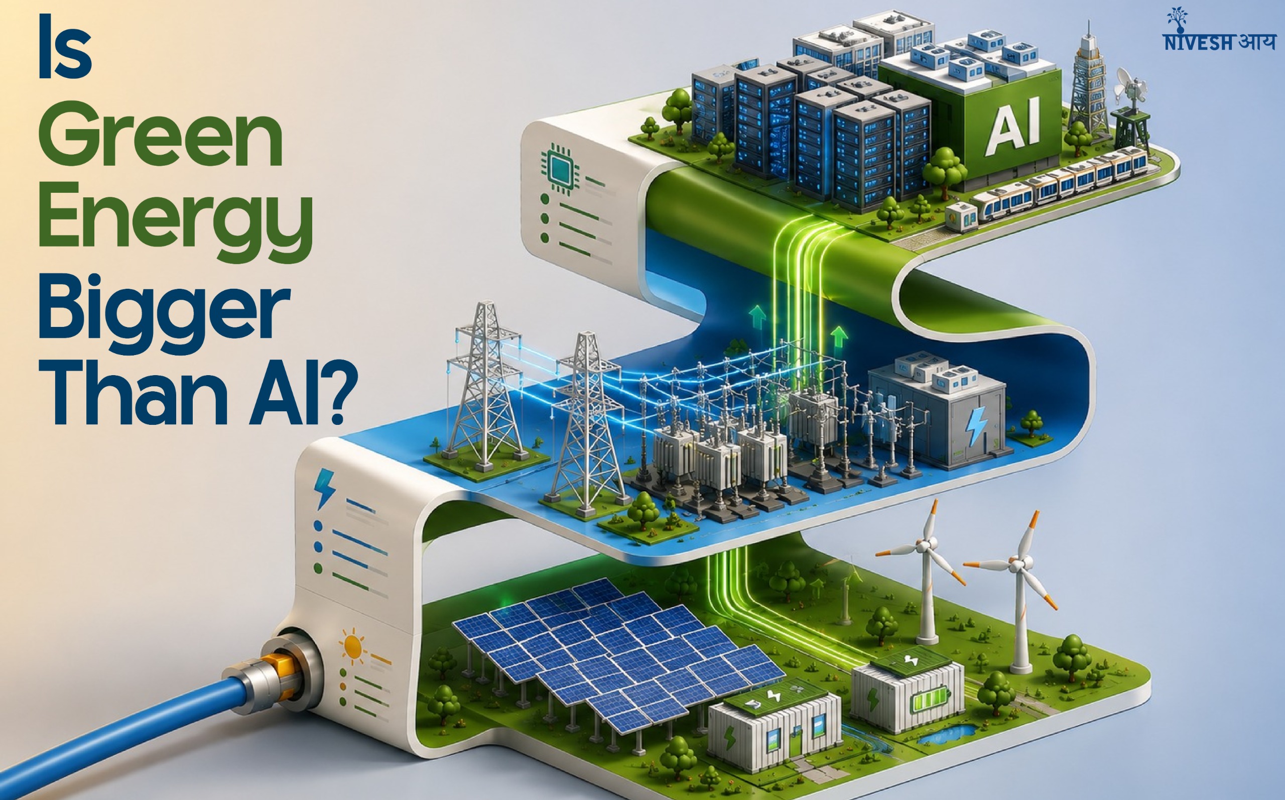 AI Energy Demand: Why Green Energy Is the Only Answer  - Quick Reads - Niveshaay - 
